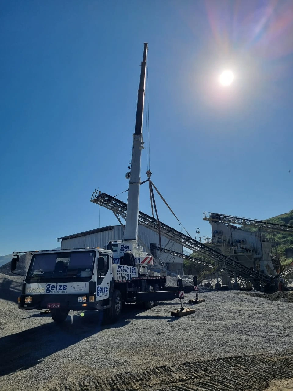 Guindaste 90 TON para locação
